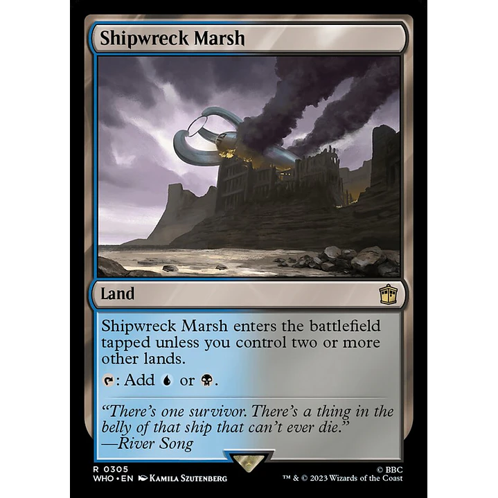 Shipwreck Marsh (foil) | Inglés | NM | WHO 1
