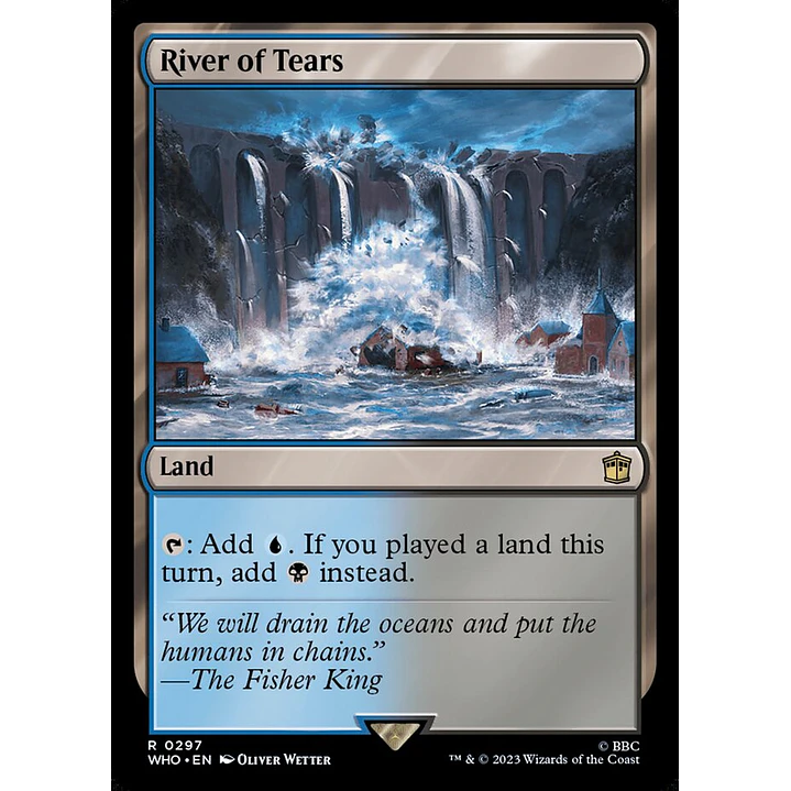 River of Tears (foil) | Inglés | NM | WHO 1