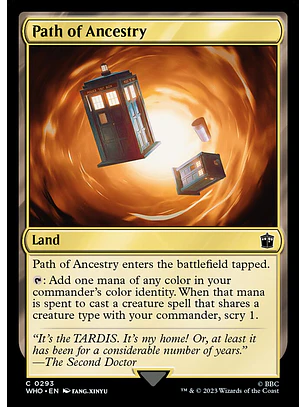 Path of Ancestry (foil) | Inglés | NM | WHO