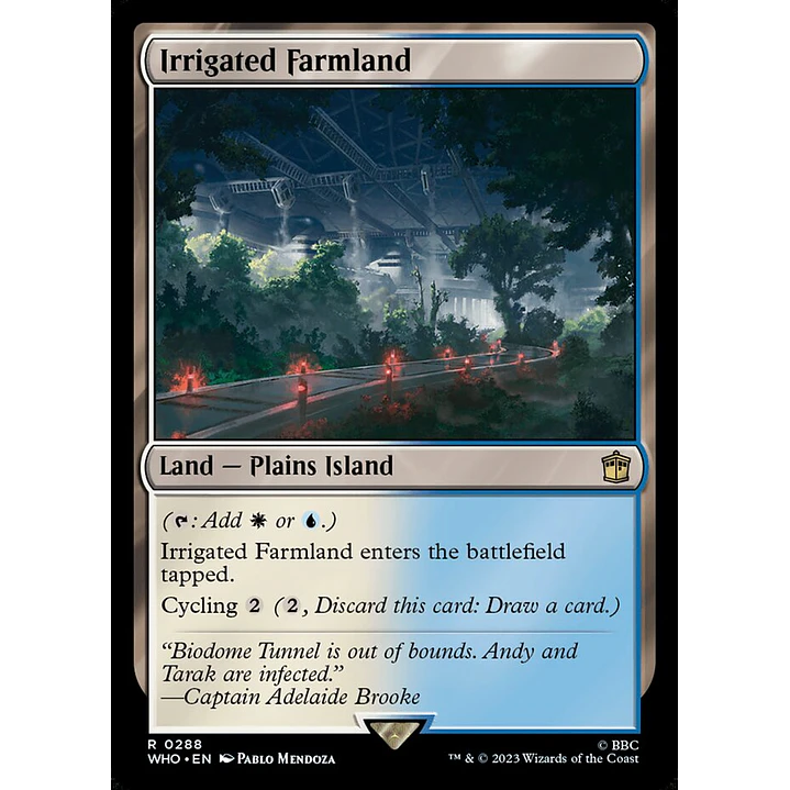 Irrigated Farmland (foil) | Inglés | NM | WHO 1