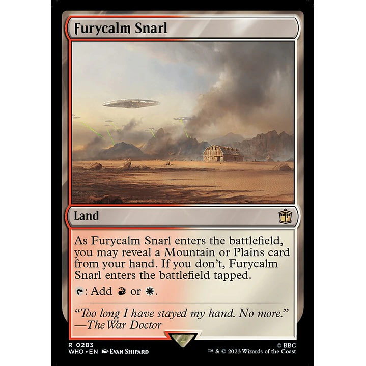 Furycalm Snarl (foil) | Inglés | NM | WHO 1