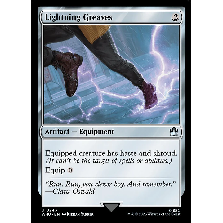 Lightning Greaves (foil) | Inglés | NM | WHO 1