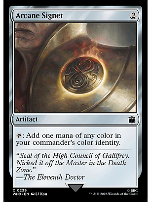 Arcane Signet (foil) | Inglés | NM | WHO