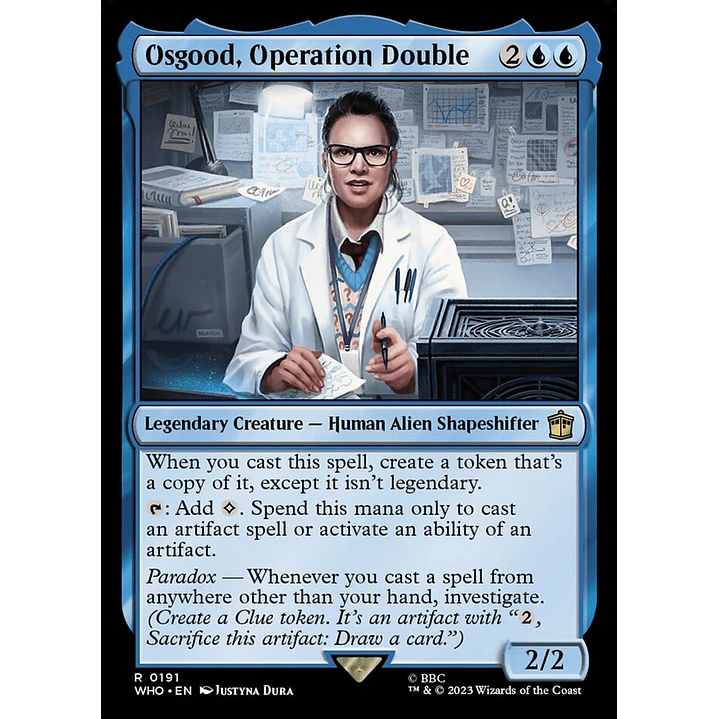 Osgood, Operation Double (foil) | Inglés | NM | WHO 1