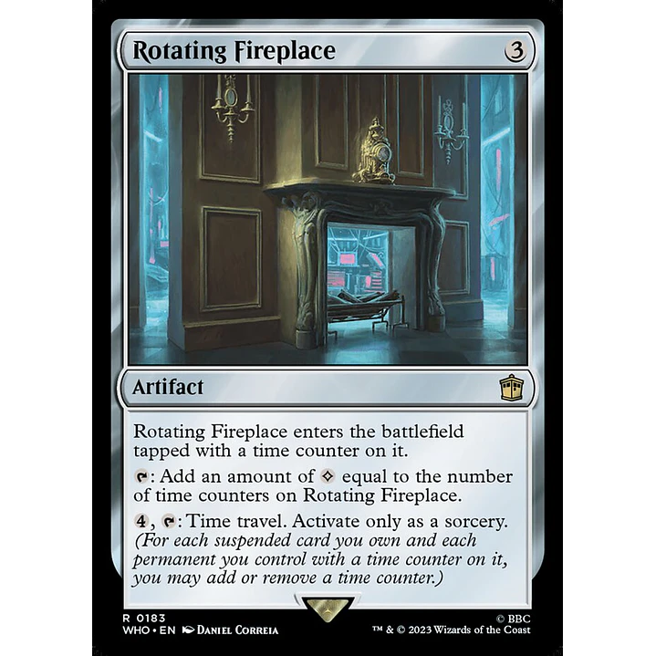 Rotating Fireplace (foil) | Inglés | NM | WHO 1