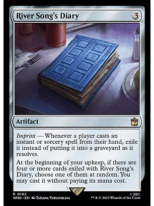 River Song's Diary (foil) | Inglés | NM | WHO