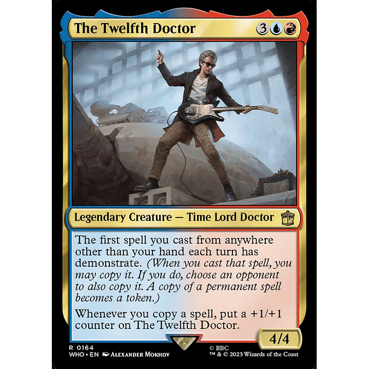 The Twelfth Doctor (foil) | Inglés | NM | WHO 1