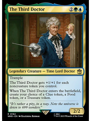 The Third Doctor (foil) | Inglés | NM | WHO