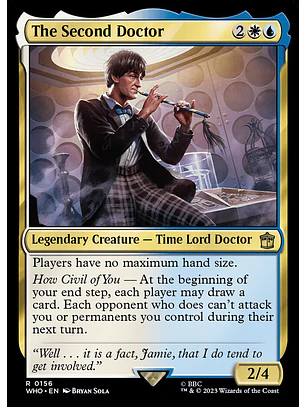 The Second Doctor (foil) | Inglés | NM | WHO