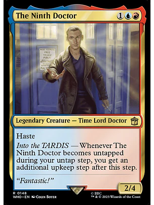 The Ninth Doctor (foil) | Inglés | NM | WHO
