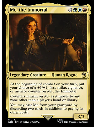 Me, the Immortal (foil) | Inglés | NM | WHO