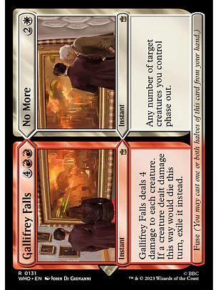 Gallifrey Falls // No More (foil) | Inglés | NM | WHO