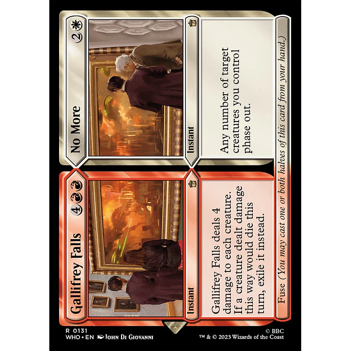 Gallifrey Falls // No More (foil) | Inglés | NM | WHO 1