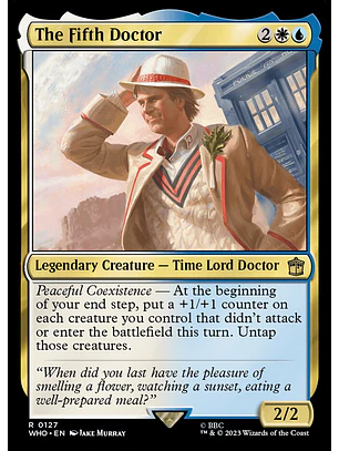 The Fifth Doctor (foil) | Inglés | NM | WHO