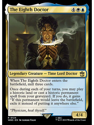 The Eighth Doctor (foil) | Inglés | NM | WHO