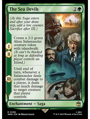 The Sea Devils (foil) | Inglés | NM | WHO