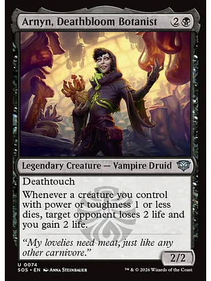 Arnyn, Deathbloom Botanist | Inglés | NM | SOS