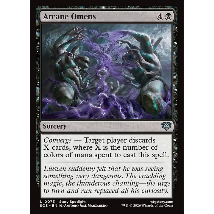 Arcane Omens | Inglés | NM | SOS 1