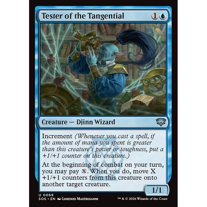 Tester of the Tangential | Inglés | NM | SOS 1