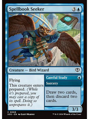 Spellbook Seeker // Careful Study | Inglés | NM | SOS