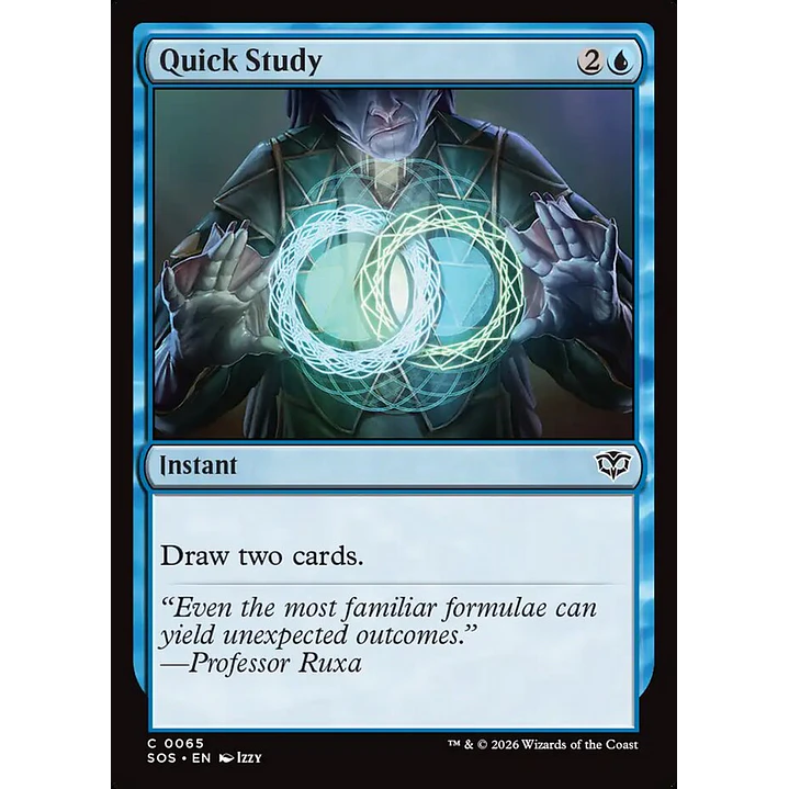 Quick Study | Inglés | NM | SOS 1