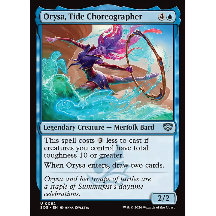 Orysa, Tide Choreographer | Inglés | NM | SOS 1