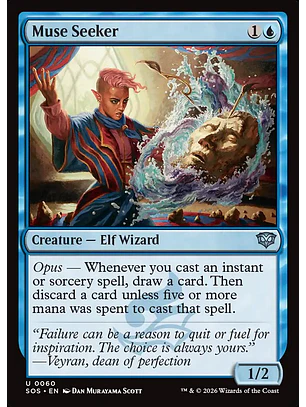 Muse Seeker (foil) | Inglés | NM | SOS