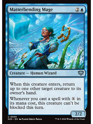 Matterbending Mage | Inglés | NM | SOS