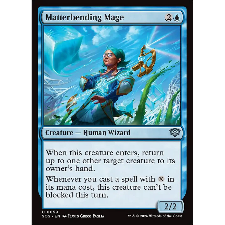 Matterbending Mage | Inglés | NM | SOS 1