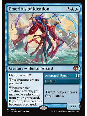Emeritus of Ideation // Ancestral Recall | Inglés | NM | SOS