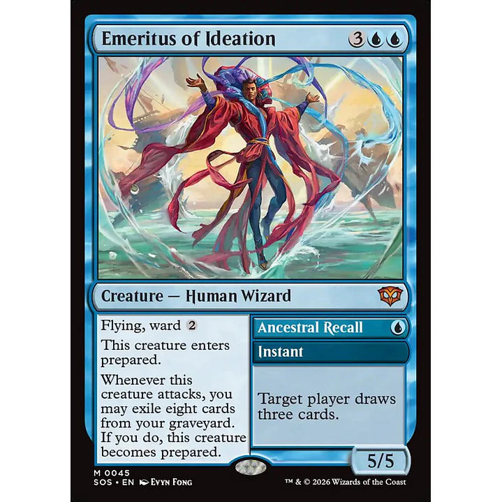 Emeritus of Ideation // Ancestral Recall | Inglés | NM | SOS 1