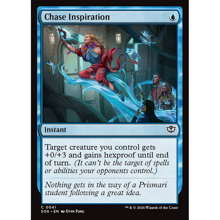 Chase Inspiration | Inglés | NM | SOS 1