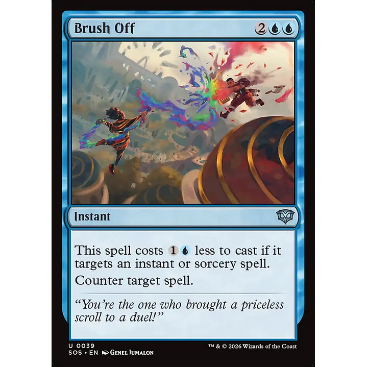 Brush Off (foil) | Inglés | NM | SOS 1