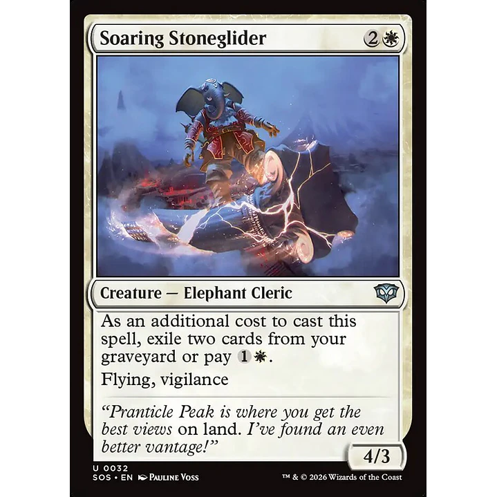 Soaring Stoneglider | Inglés | NM | SOS 1