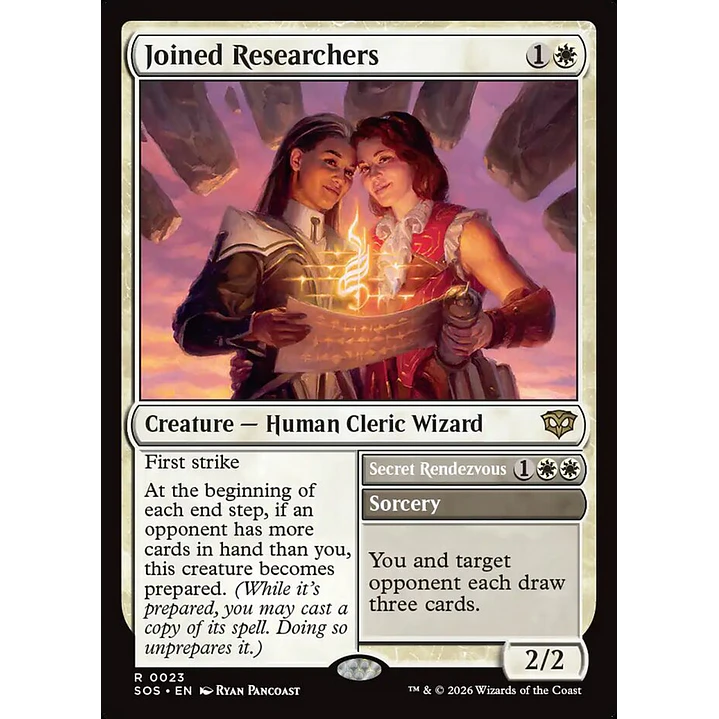 Joined Researchers // Secret Rendezvous | Inglés | NM | SOS 1