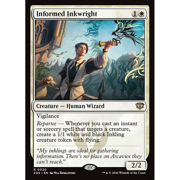 Informed Inkwright | Inglés | NM | SOS 1