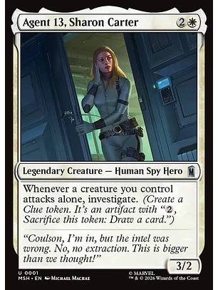 Agent 13, Sharon Carter | Español | NM | MSH