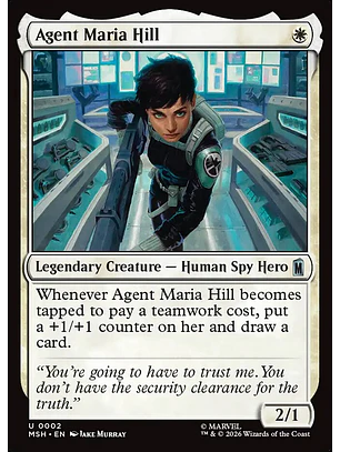 Agent Maria Hill | Español | NM | MSH