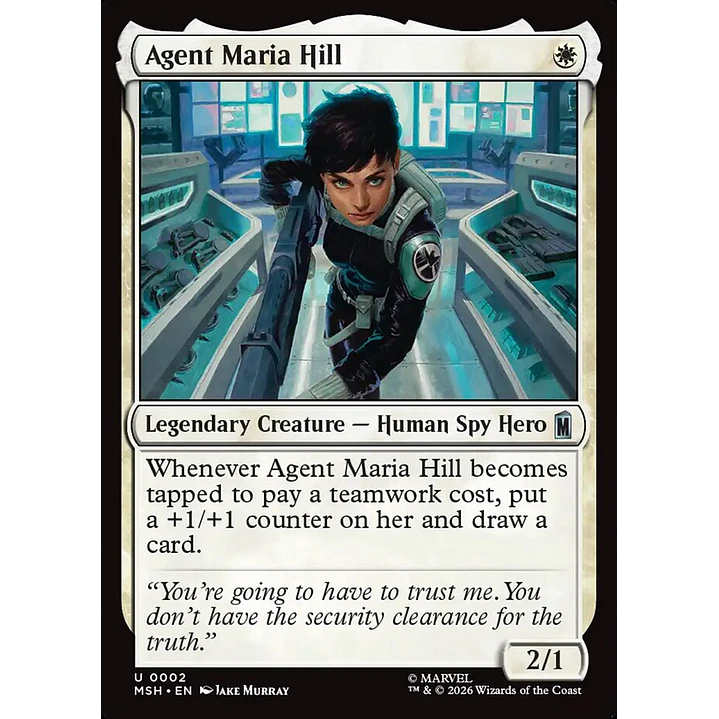 Agent Maria Hill | Español | NM | MSH 1