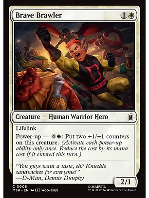 Brave Brawler | Español | NM | MSH