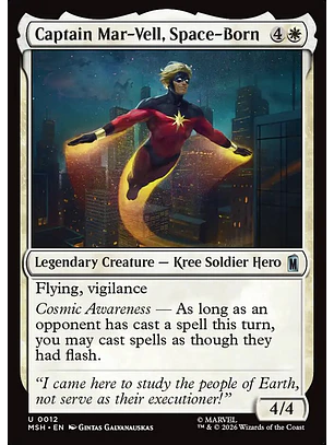 Captain Mar-Vell, Space-Born | Español | NM | MSH