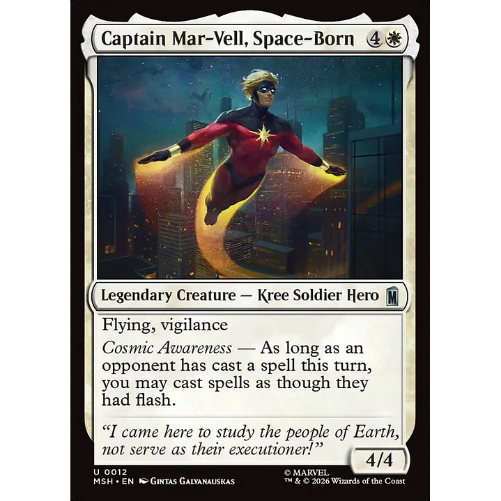 Captain Mar-Vell, Space-Born | Español | NM | MSH 1