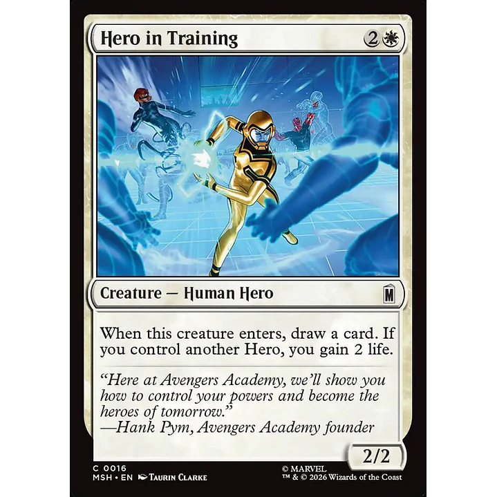 Hero in Training | Español | NM | MSH 1