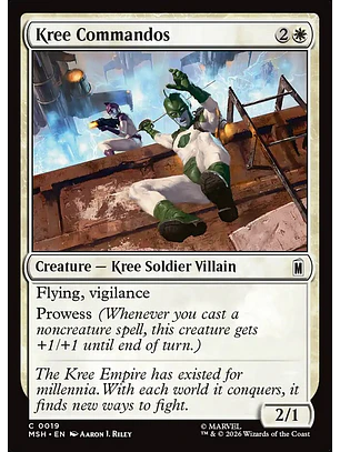Kree Commandos | Español | NM | MSH