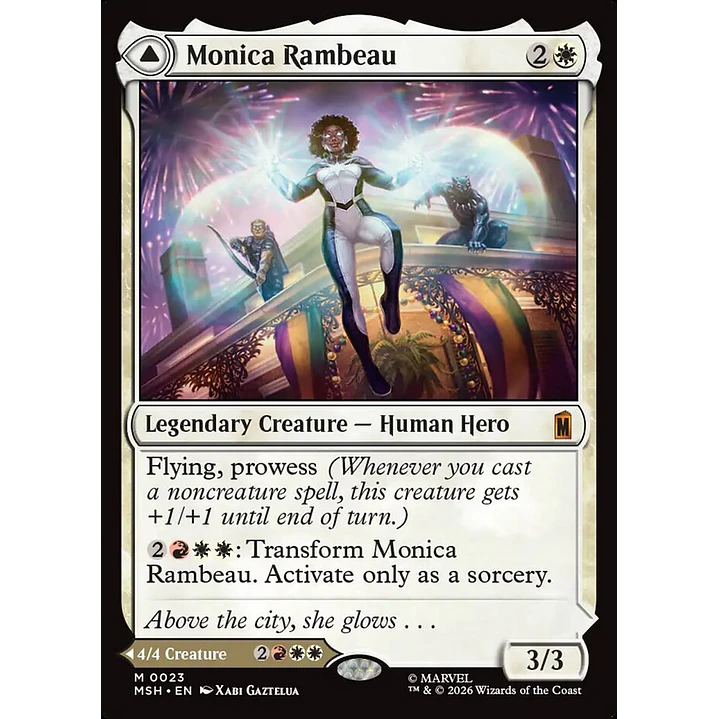 Monica Rambeau // Photon, Living Light | Español | NM | MSH 1