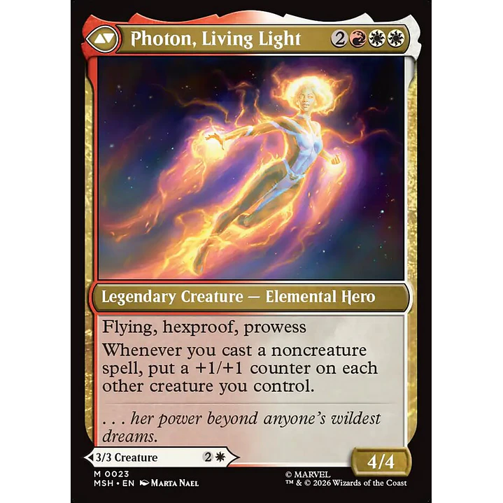 Monica Rambeau // Photon, Living Light | Español | NM | MSH 2