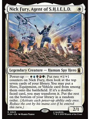 Nick Fury, Agent of S.H.I.E.L.D. (foil) | Español | NM | MSH