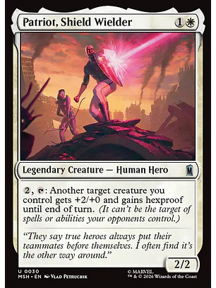 Patriot, Shield Wielder | Español | NM | MSH