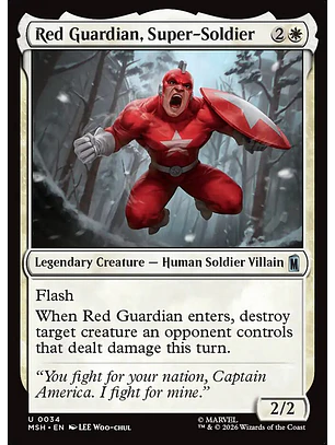 Red Guardian, Super-Soldier | Español | NM | MSH