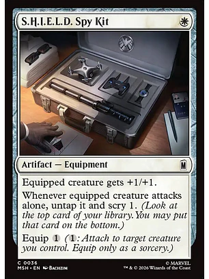 S.H.I.E.L.D. Spy Kit | Español | NM | MSH